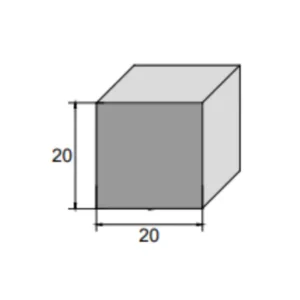 Perfil de Borracha Esponjosa Quadrado 20x20mm para Isolamento Acústico