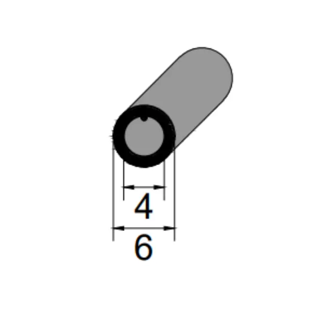 Mangueira de Borracha SBR 70 Sh A IBC 3066 para Uso Industrial