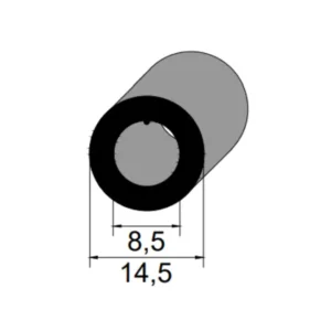 Mangueira de Borracha EPDM 70 Sh A IBC 3299 para Uso Multiuso