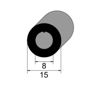 Mangueira de Borracha EPDM 70 Sh A IBC 3430 para Uso Multiuso